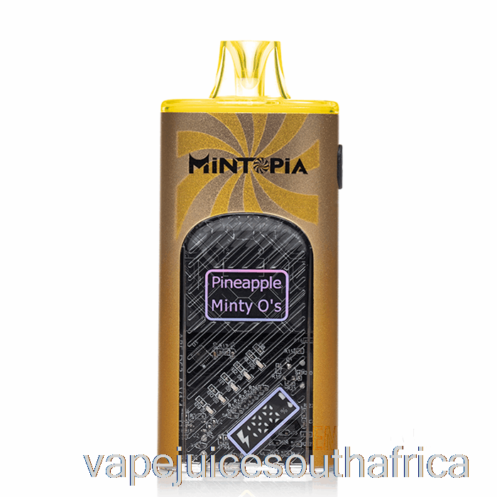Vape Juice South Africa Mintopia Turbo 9000 Disposable Pineapple Minty O'S